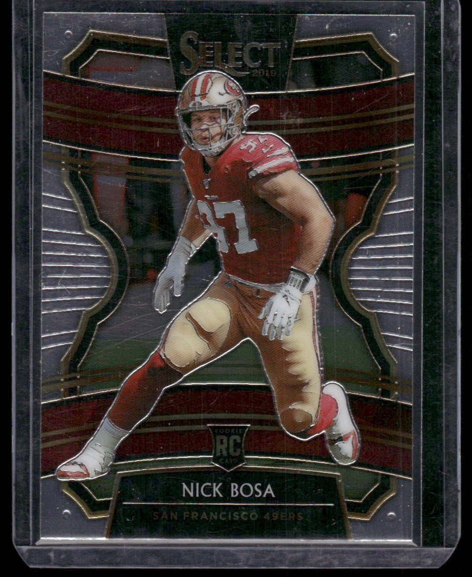 2019 Panini Select #48 Nick Bosa RC San Francisco 49ers