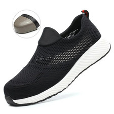 MENS PPE LADIES WOMEN ULTRA LIGHTWEIGHT STEEL TOE CAP SAFETY WORK SHOES TRAINERS