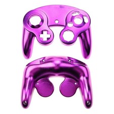 Chrome Housing Shell Cover Handle Case Buttons Mod For Nintendo GC NGC Gamecube