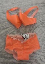 VINTAGE TWIST N TURN Barbie TOP AND BOTTOM SWIMSUIT BIKINI Only Rare HTF VTG