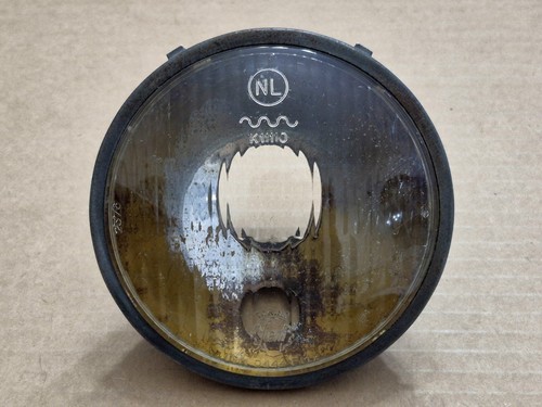 Vtg SIEM 2376 Vespa Headlight Round Lens NL K11110  IGM 0444 PMx ITALY OEM READ