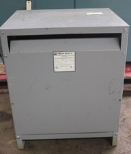 EGS HEVI DUTY DELTA TRANSFORMER T5H112S 112 KVA 3-PHASE HIGH: 480V LOW: 240/120V