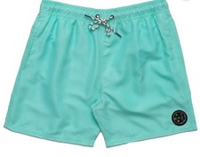 Maui and Sons Men's Medium Swim Board Shorts Drawstring Elastic Waist Mesh Lined