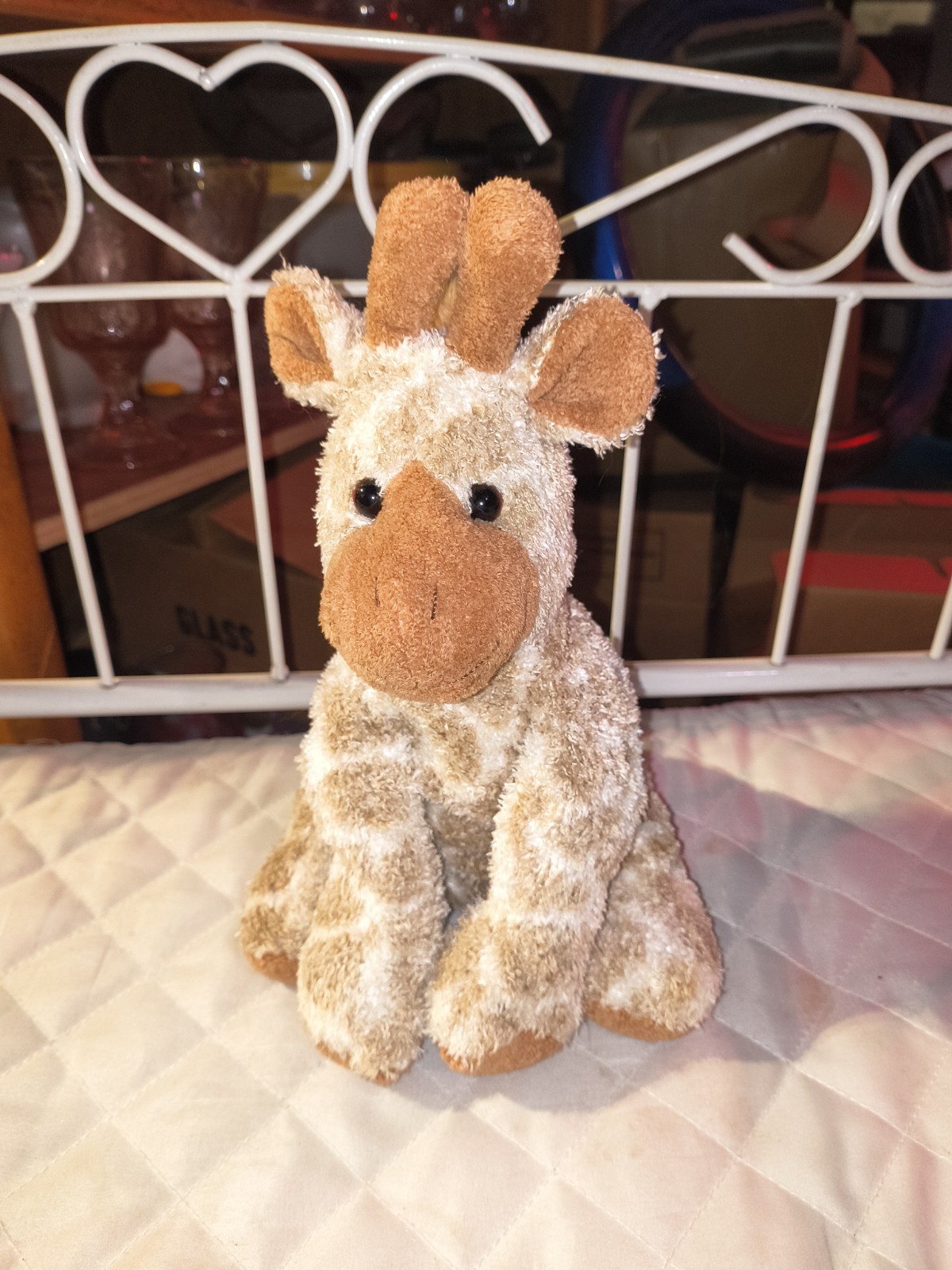 Mary Meyer Sweet Rascals Gillian Giraffe Plush Tan Brown 10