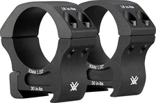 Vortex Optics Pro Series Rifle Scope Rings, 30mm Medium, Black - PR30-M