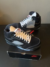  Air Jordan 5 Retro OG Black Metallic Reimagi...