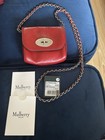 Mulberry Mini Lily-Red Leather With Silver Hardware -New Unused-Xmas Gift??