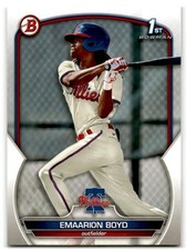 2023 Bowman #BP-128 Emaarion Boyd Prospects Philadelphia Phillies