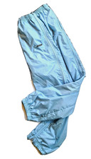 Reebok Women's Warm Up Pants Windbreaker Lined Jogging Zipper L/XL.  READ 