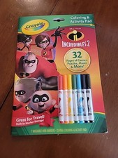 Brand NEW Crayola  Incredibles 2 Coloring & A...