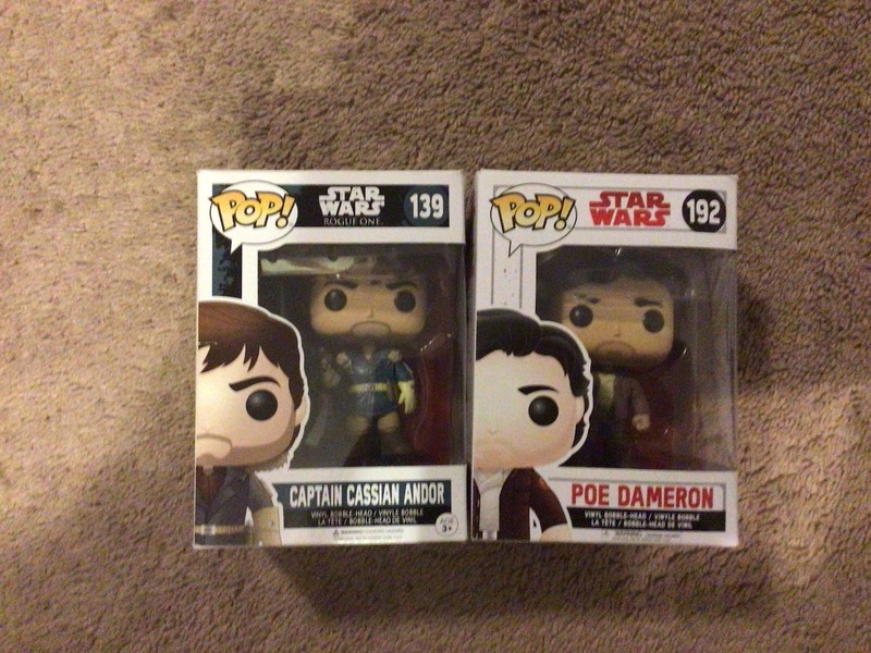 Funko Pop! Star Wars Rogue One #139 Captain Cassian Andor Vinyl Bobble-Head Fig