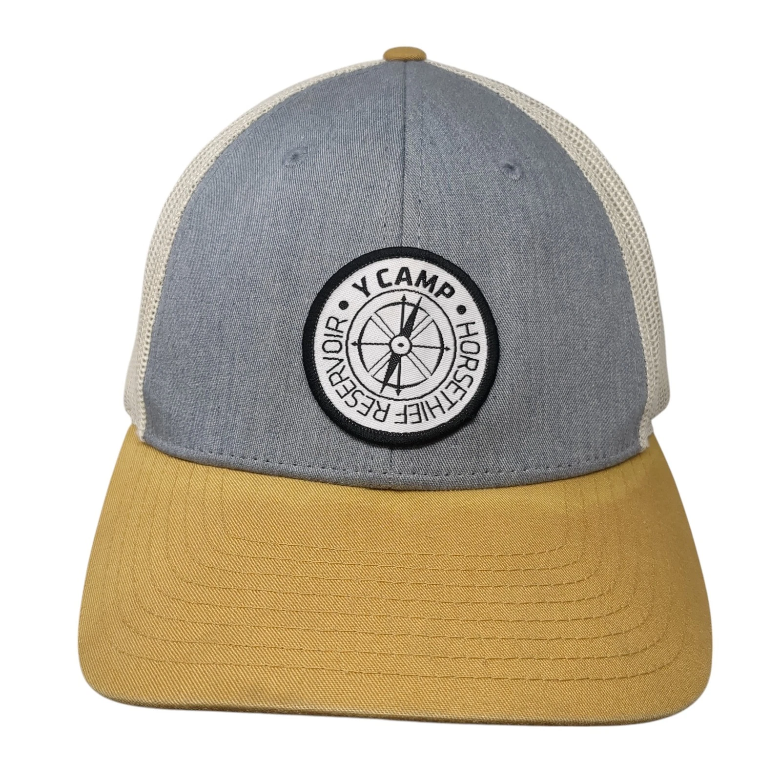 Y Camp Horsethief Reservoir Snapback Trucker Hat Multicolor L 6 Panel Richardson