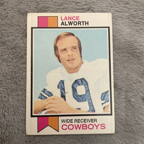 Lance Alworth #61 1973 Topps card