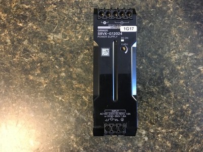 Omron S8VK-G12024 Power Supply Unit 100-240VAC Input, 24VDC Output, 5AMP  (KB)
