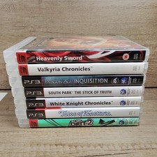 Sony PS3 PlayStation 3 Game Bundle x7 