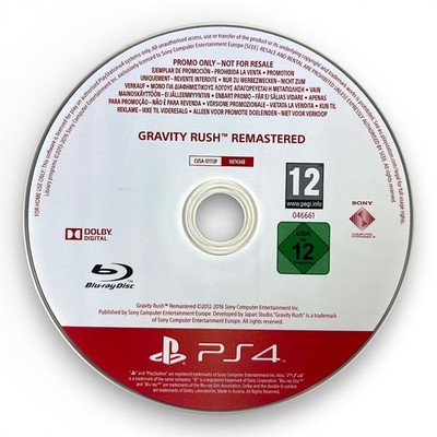 PS4 / Sony Playstation 4 - Gravity Rush: Remastered [Promo] nur CD