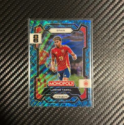 2026 Panini Prizm Monopoly FIFA World Cup Lamine Yamal Boardwalk