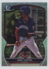2023 Bowman Draft Chrome Lunar Glow Refractor Ariel Castro #BDC-150 1c19