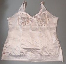 Ruby Ribbon Sheer Cami style 3012 in blush pink--full support size 46