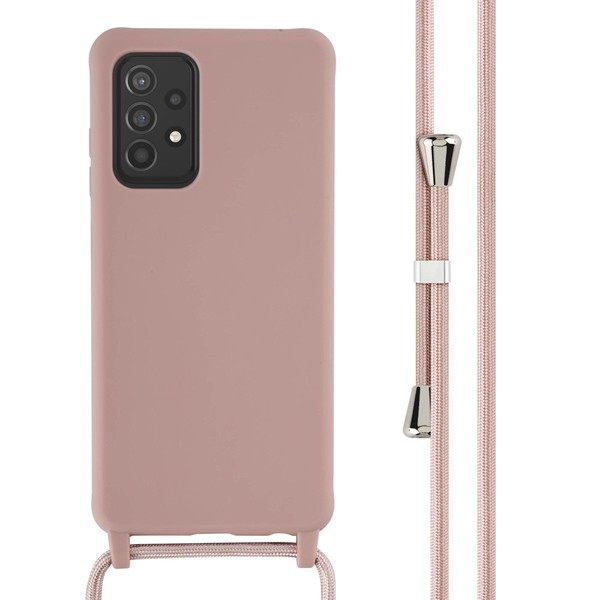 Imoshion SilikonhüLle Mit Band Samsung Galaxy A52(S) (5G/4G) - Sand Pink-image