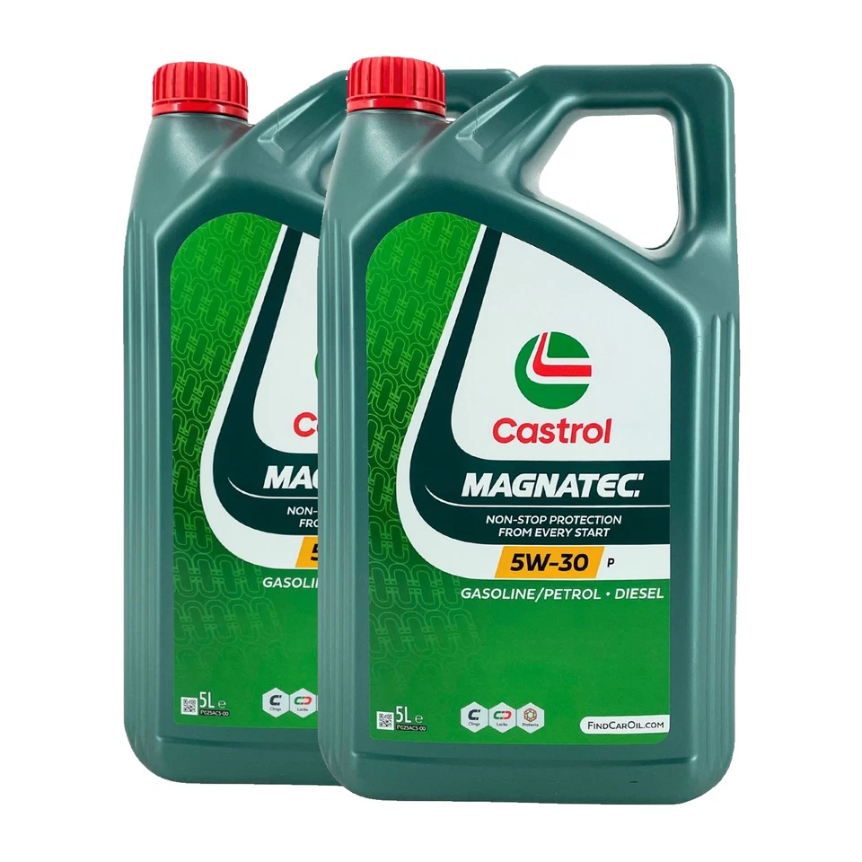 CASTROL Magnatec 5W-30 P Huile Moteur, Peugeot PSA B71 2290, 2x5 Litres - Photo 1/3