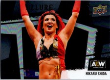 2022 Upper Deck Allure AEW Black Rainbow HIKARU SHIDA