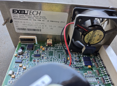 Exeltech MX Power Module MXK-P-4-*-1 117V AC 48V DC Enclosed Industrial SMPS