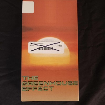 The Greenhouse Effect Educational VHS Tape - Allied Video Corporation