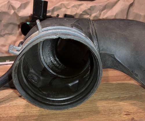 1998-2001 VW MK4 Beetle 2.0 Air Intake Tube Hose Boot Bug GENUINE 1C0129684G - Picture 8 of 13