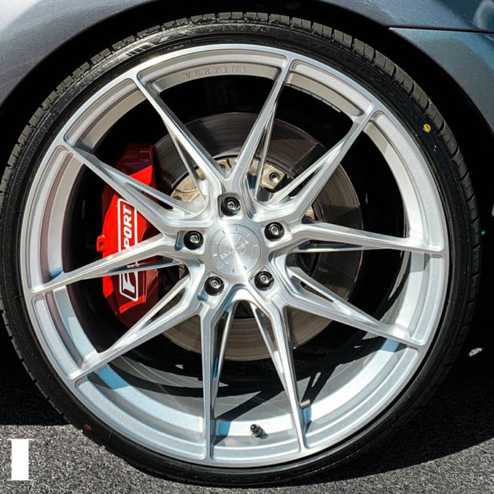 20" Vertini RFS1.8 Silver 20x9 20x11 Forged Concave Wheels Rims Fits Ferrari 488