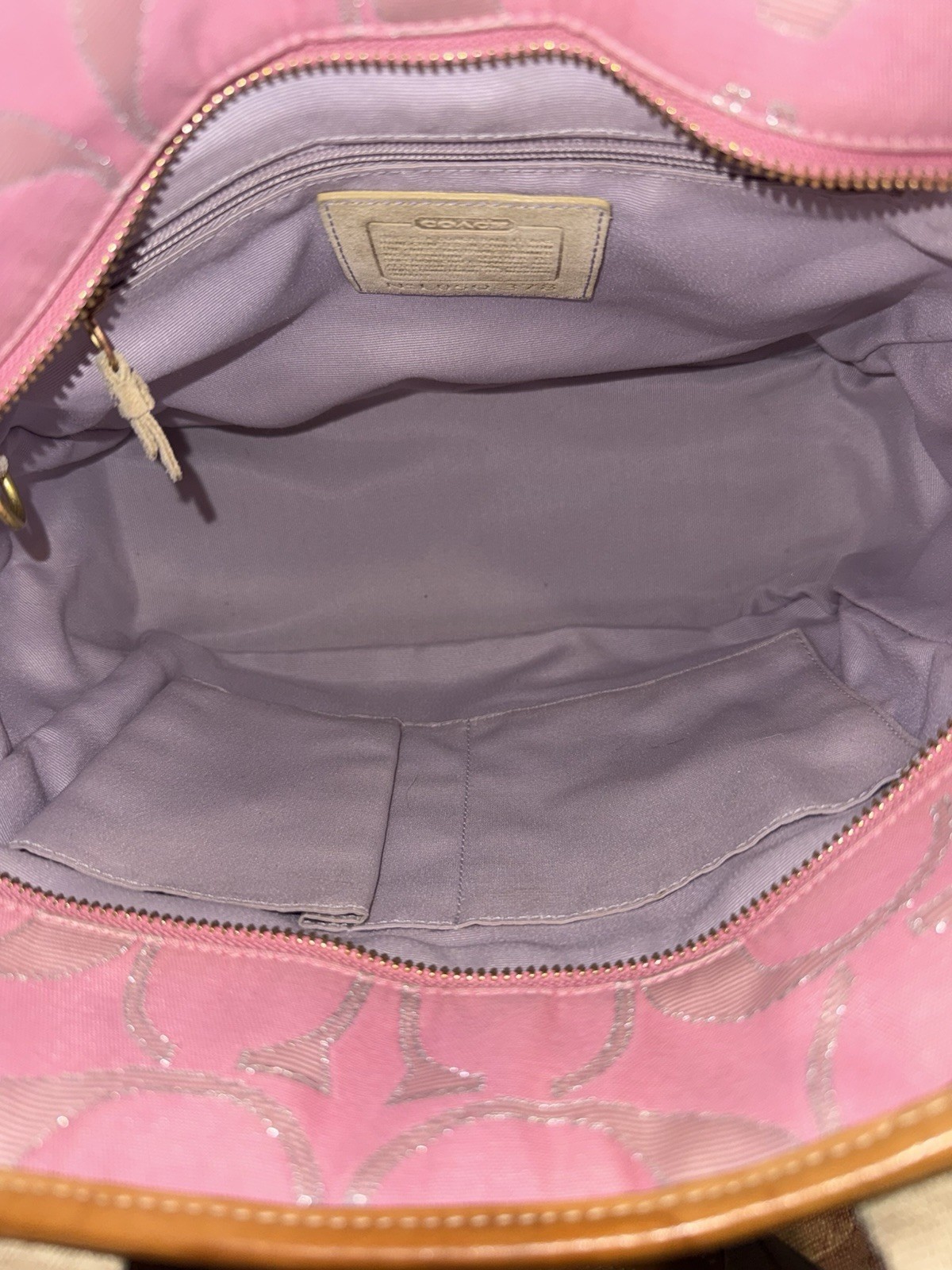 Coach Hamptons Spring patchwork tote bag - image 5