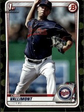 2020 Bowman Prospects Camo #BP-78 Chris Vallimont Minnesota Twins