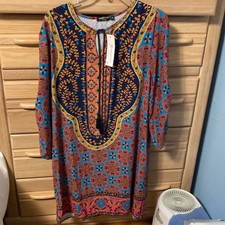Urban Coco Multicolor Bohemian Long Sleeve Dress XXL
