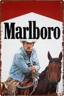 Marlboro Cigarettes Tobacco Smoking Retro Tin Metal Signs Vintage Sign 12 X 8