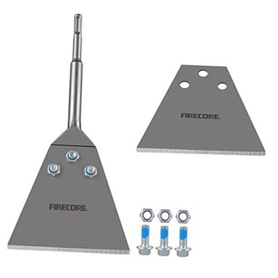SDS Plus Floor Scraper Kit - 5''x11'' Tile Removal Kit