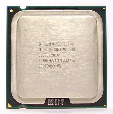 CPU Intel Core 2 Duo E8400 3.0 Ghz 6 MB 1333 Mhz  Sockel 775 Prozessor SLB9J