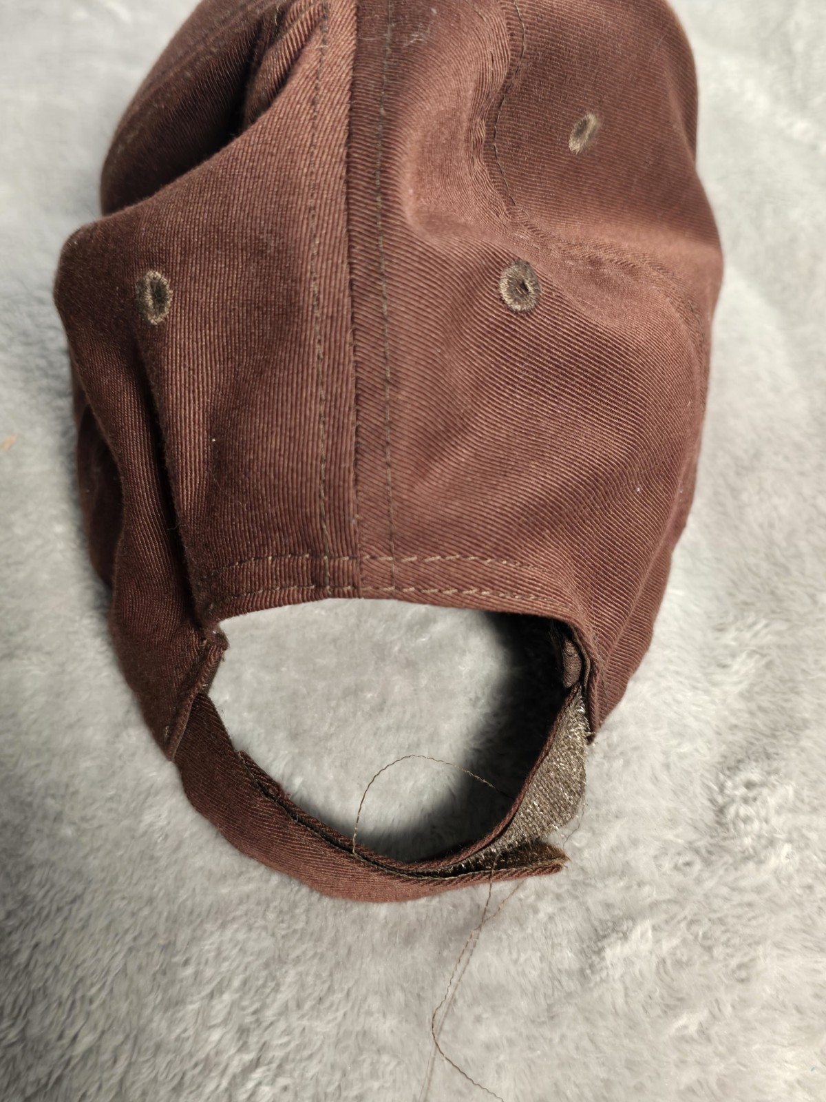 Explosion Caps Brown Adjustable Hat Embroidered T… - image 2