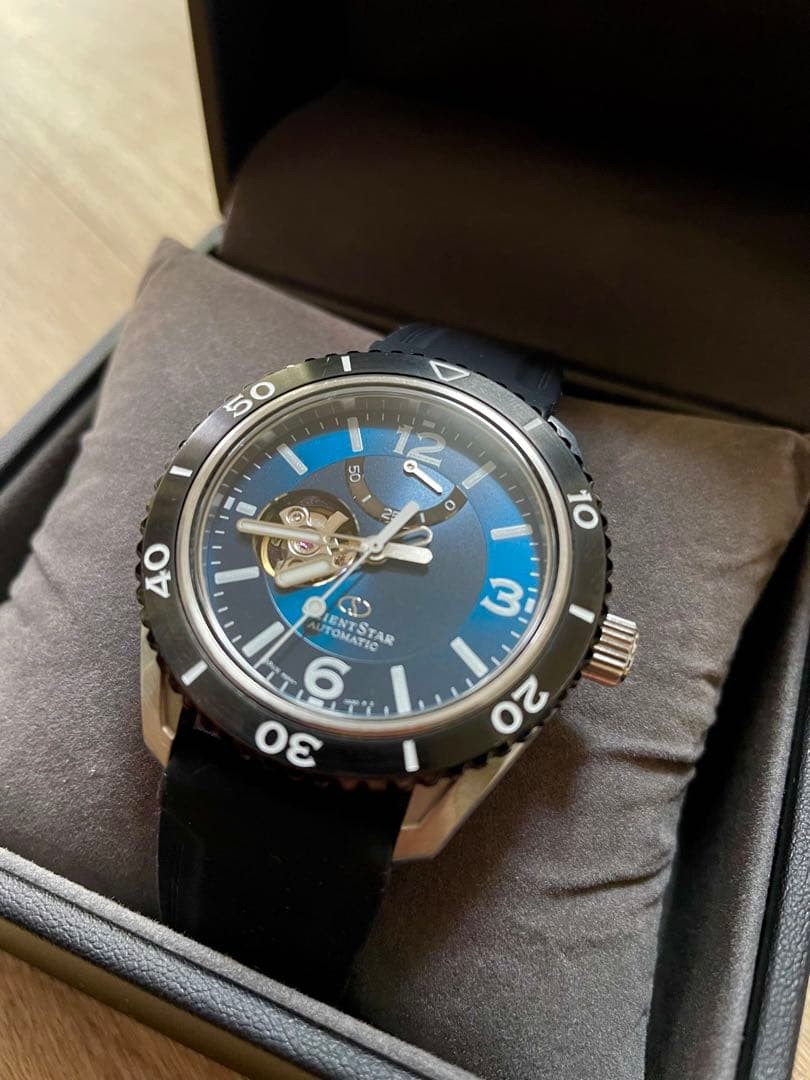 Orient Star Automatic Skeleton Diver Watch 42mm B… - image 3