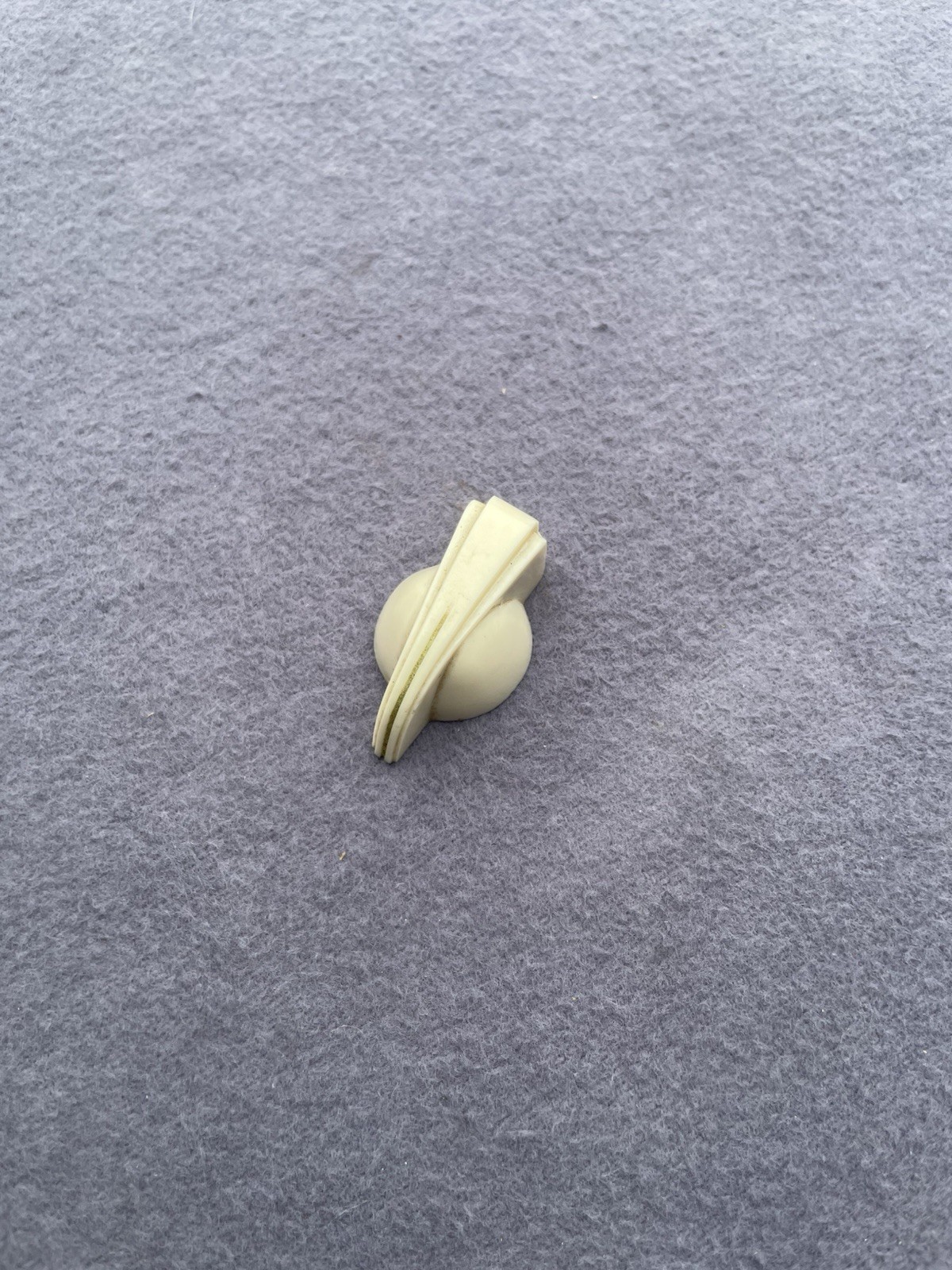 Vintage guitar chicken head switch white / creme plastic 1960s - Framus Hofner