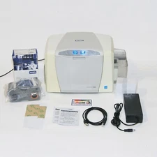 Fargo C50 ID Card Thermal Printer w/ Ribbon and Supplies Bundle  PL