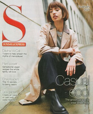 Sunday Express Magazine: Davina McCall, Andrea Corr, Susie Vanner, 10.1.21