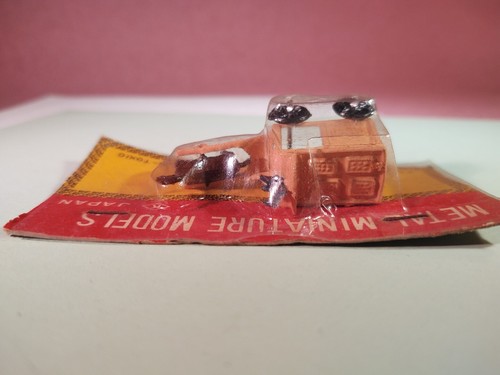 RARO modello di cavallo e carro in metallo pressofuso in miniatura Giappone - Foto 3 di 6