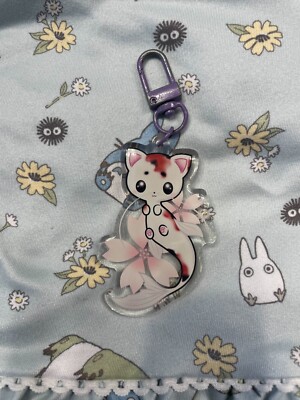 Calikoi Keychain/Charm by Bittersweet Haven Calico Cat Kitten Catfish Koi Fish
