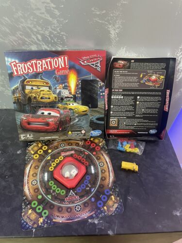 Disney Pixar Cars 3 Frust Brettspiel von Hasbro vollständig & sehr guter Zustand