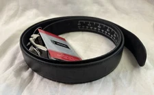 Winn International One Size Fits Men’s Leather  Money Belt - Black