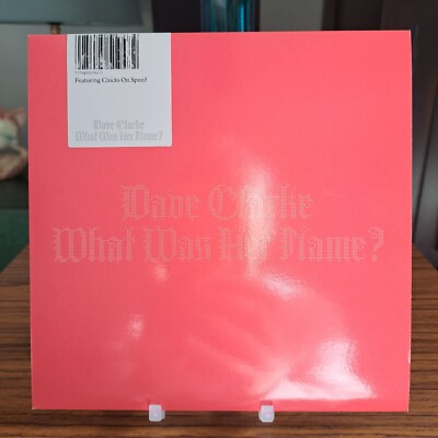 Dave Clarke Ft. Chicks On Speed - What Was Her Name? 7'' 