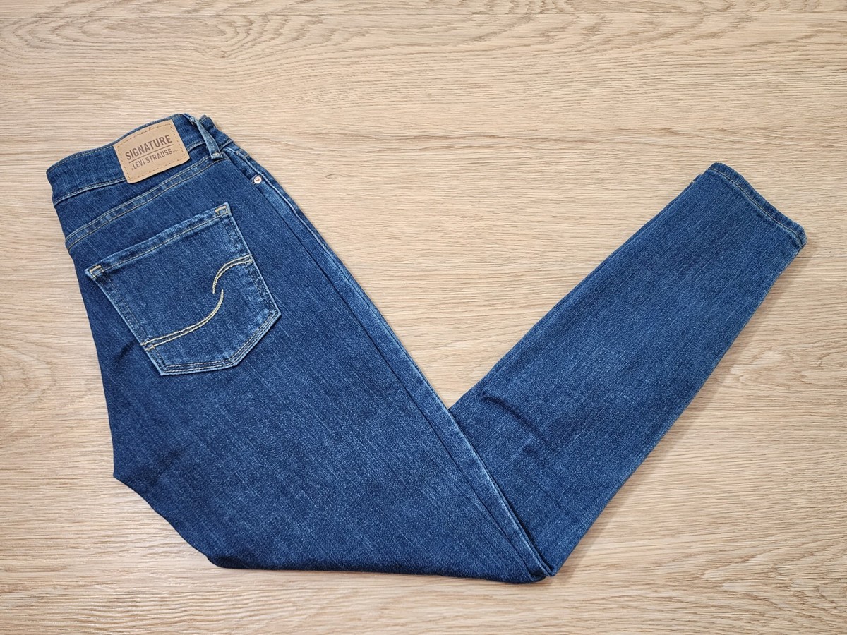 Levi's JEANS FOR WOMEN サイン Women Signature Levi Strauss High-Rise Skinny Denim Jeans 26x27
