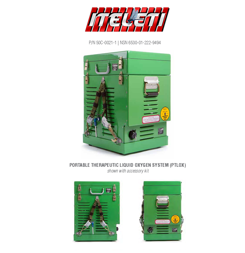 ESSEX CRYOGENICS PTLOX Concentrator LOX Converter CRU87/U NSN 365501