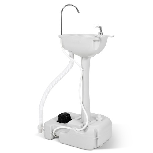 Portable Basin Sink Faucet Hand Wash Garden Camping Hiking Park Station 17L Tank - Picture 7 of 9