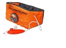 3 in 1 Magnetic Vibra-Sauna Slimming Fabric Belt To Reduce Extra Tummy Belly Fat